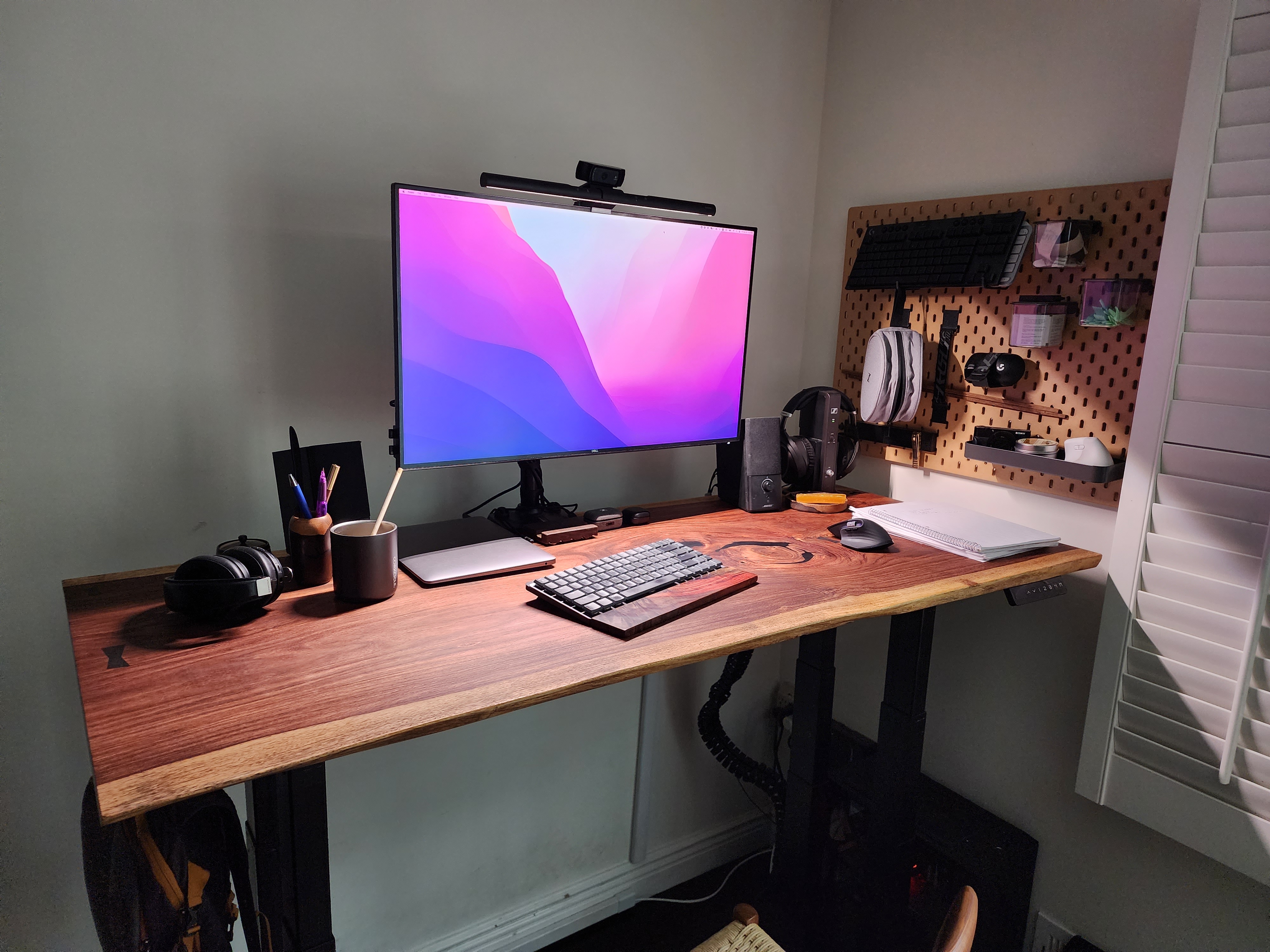 Indian Rosewood Standing Desk